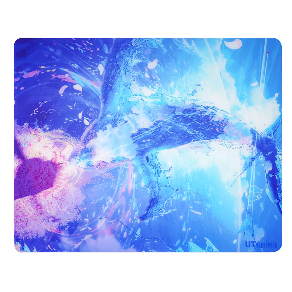 Amazon.co.jp: Mechkeys Utyping ゲーミングマウスパッド ガラスマウス